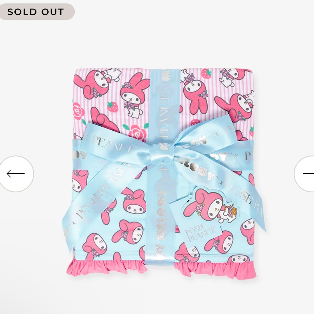Posh Peanut My Melody Ruffled Luxette Patoo *NEW!*